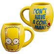 Simpsons Bart Simpson Don't Have a Cow Man! Mug
